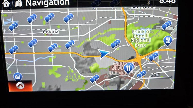 Blue balloons on nav map? - MX-5 Miata Forum